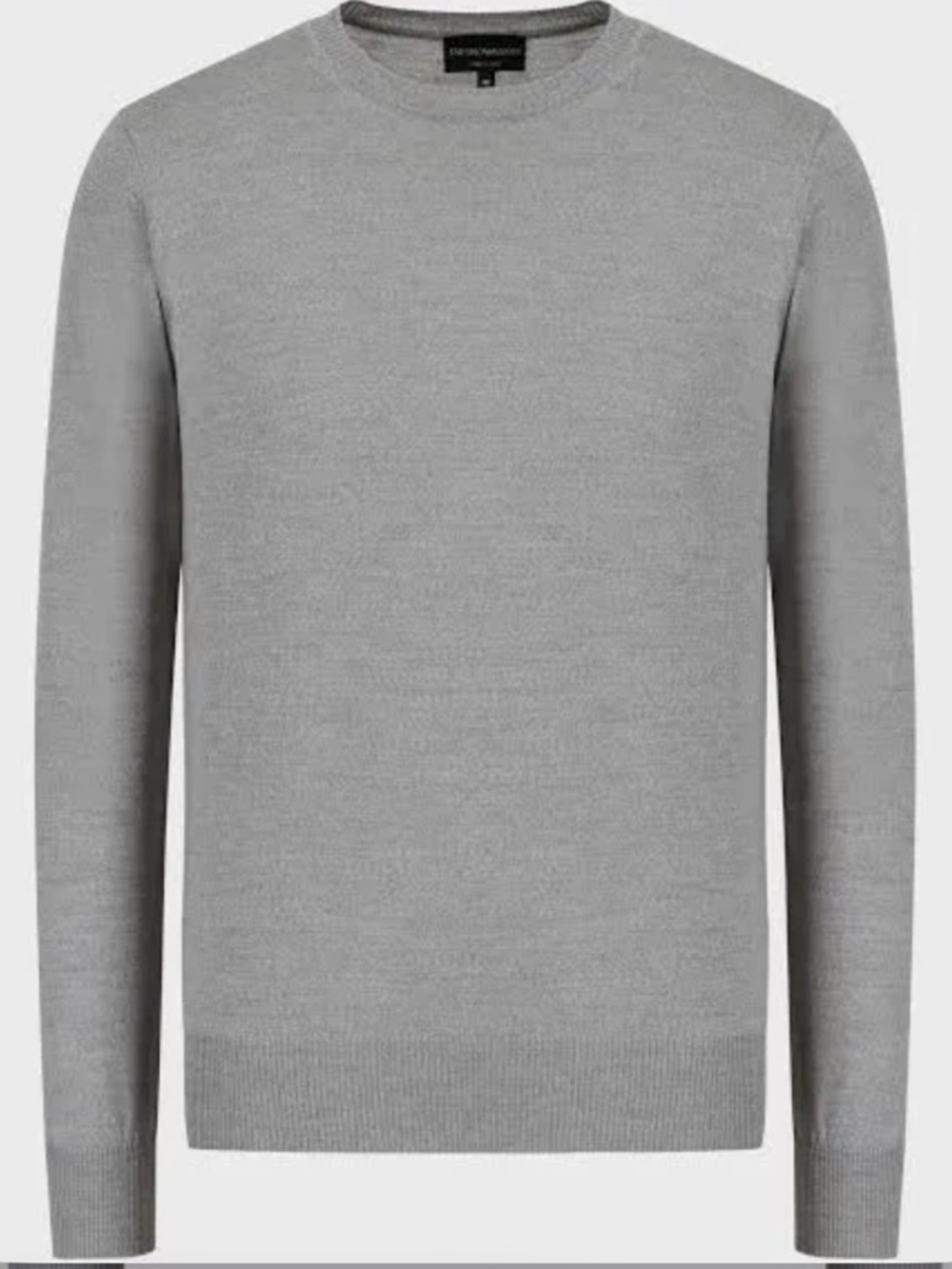 Emporio Armani- women Crewneck Sweater - Gray